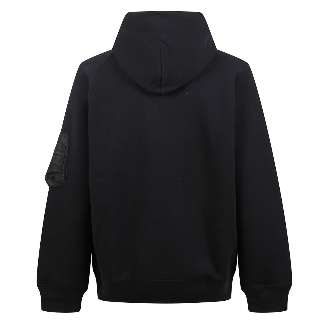 Sacai Zip-Front Hoodie With Utility Pocket