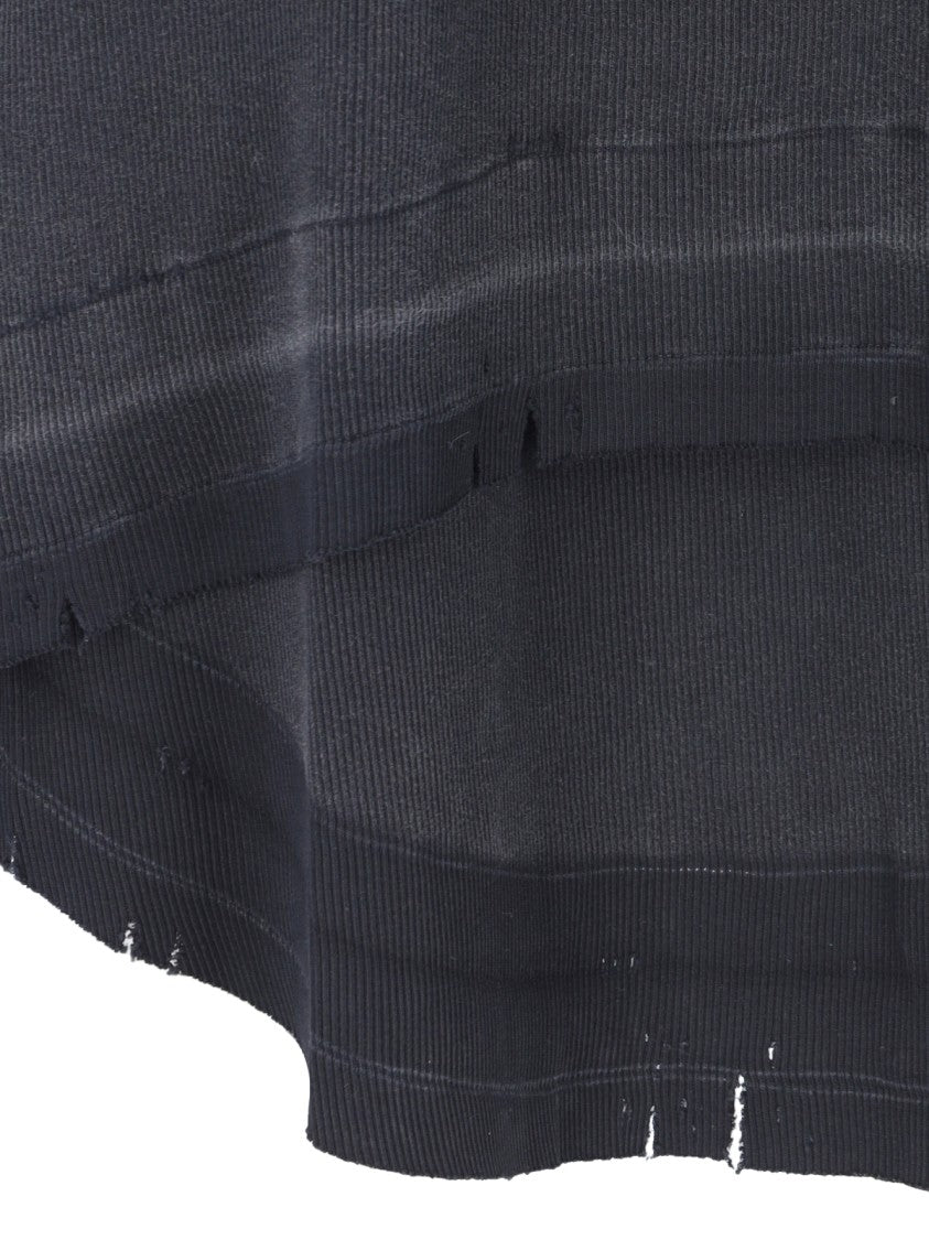 Balenciaga Maxi Lingerie Dress – Black