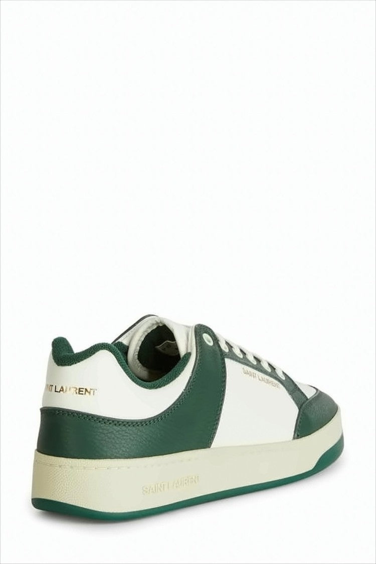 Saint Laurent Low-Top Sneakers With Smooth Calf Leather