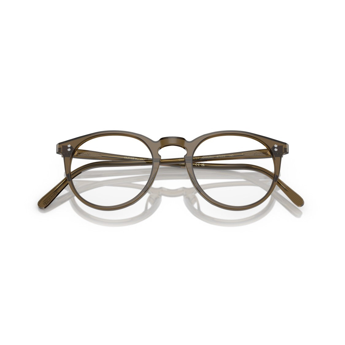Oliver Peoples 0Ov5183 Round Acetate Eyeglasses With Keyhole Bridge