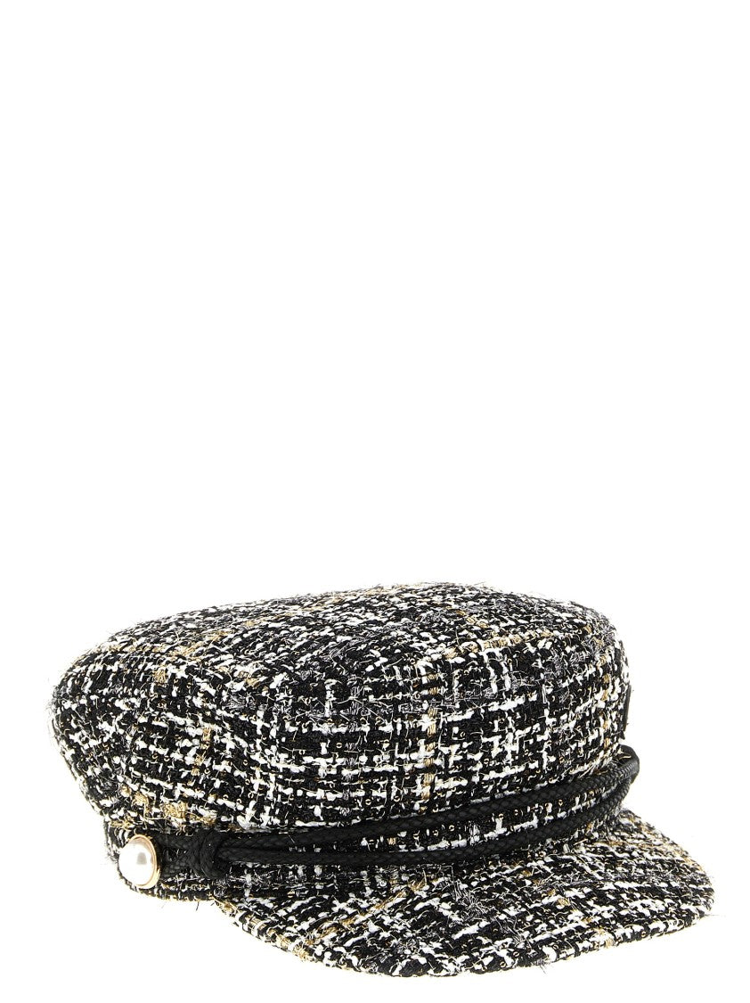 Maison Michel Stage Shiny Tweed Hat