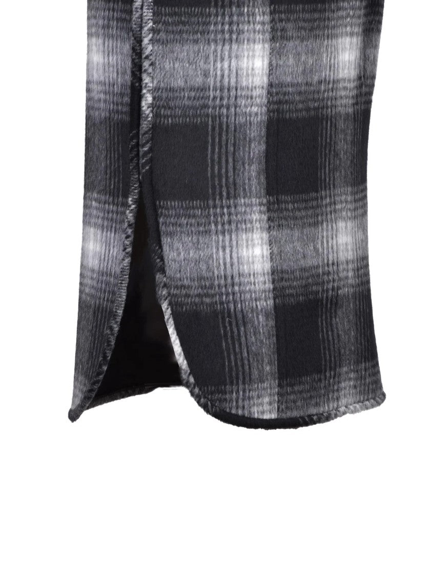 N°21 Grey Polyester Wool Elastane Women's Pencil Skirt