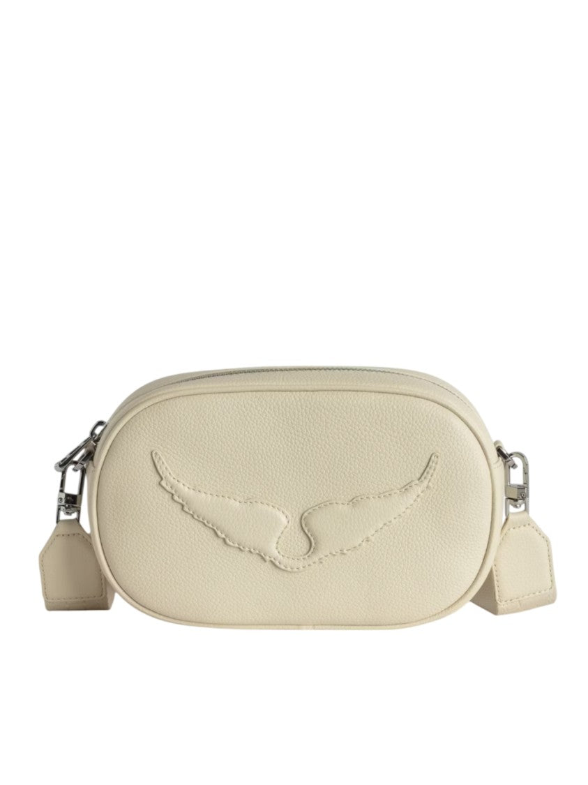 Zadig & Voltaire Oval Textured Crossbody Bag