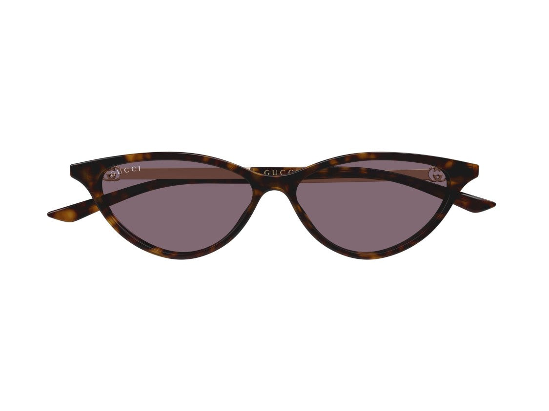 Gucci Tortoiseshell Gg2211s Cat-Eye Acetate Sunglasses