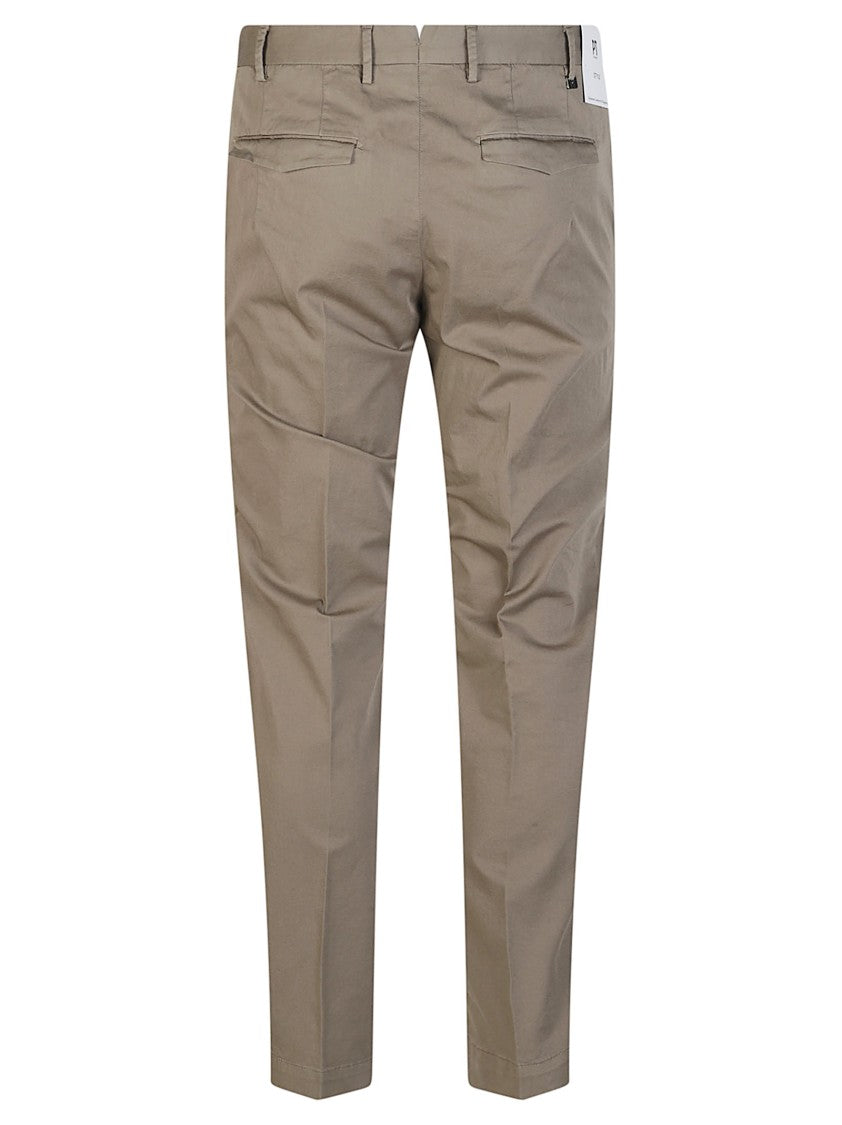 Pt Torino Master Tailored Straight Leg Cotton Pants