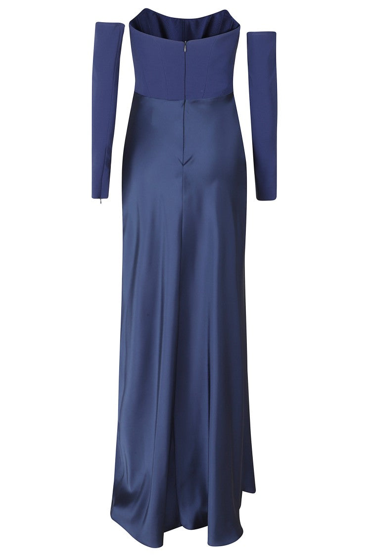 Alessandro Legora Black Tube Maxi Dress