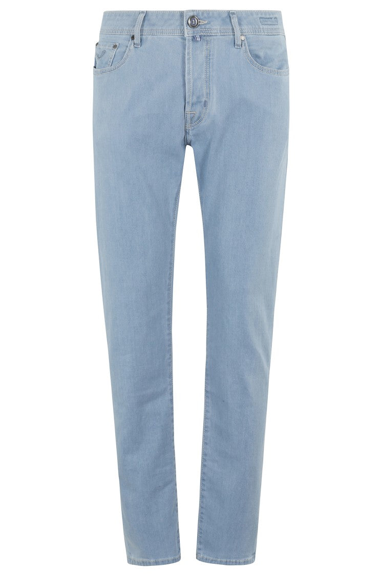 Jacob Cohen Bard Slim Fit Stone-Washed Denim Jeans