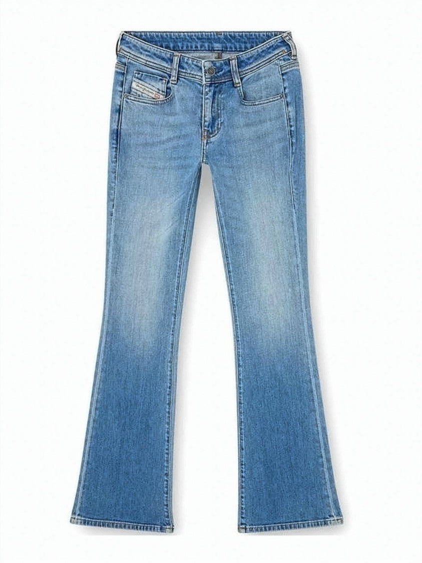Diesel Bootcut Denim Jeans With Mid-Rise Waist