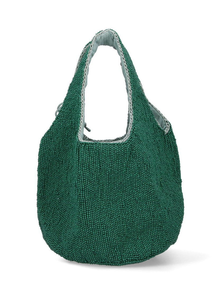 J. W. Anderson Mini Beaded Bag – Green