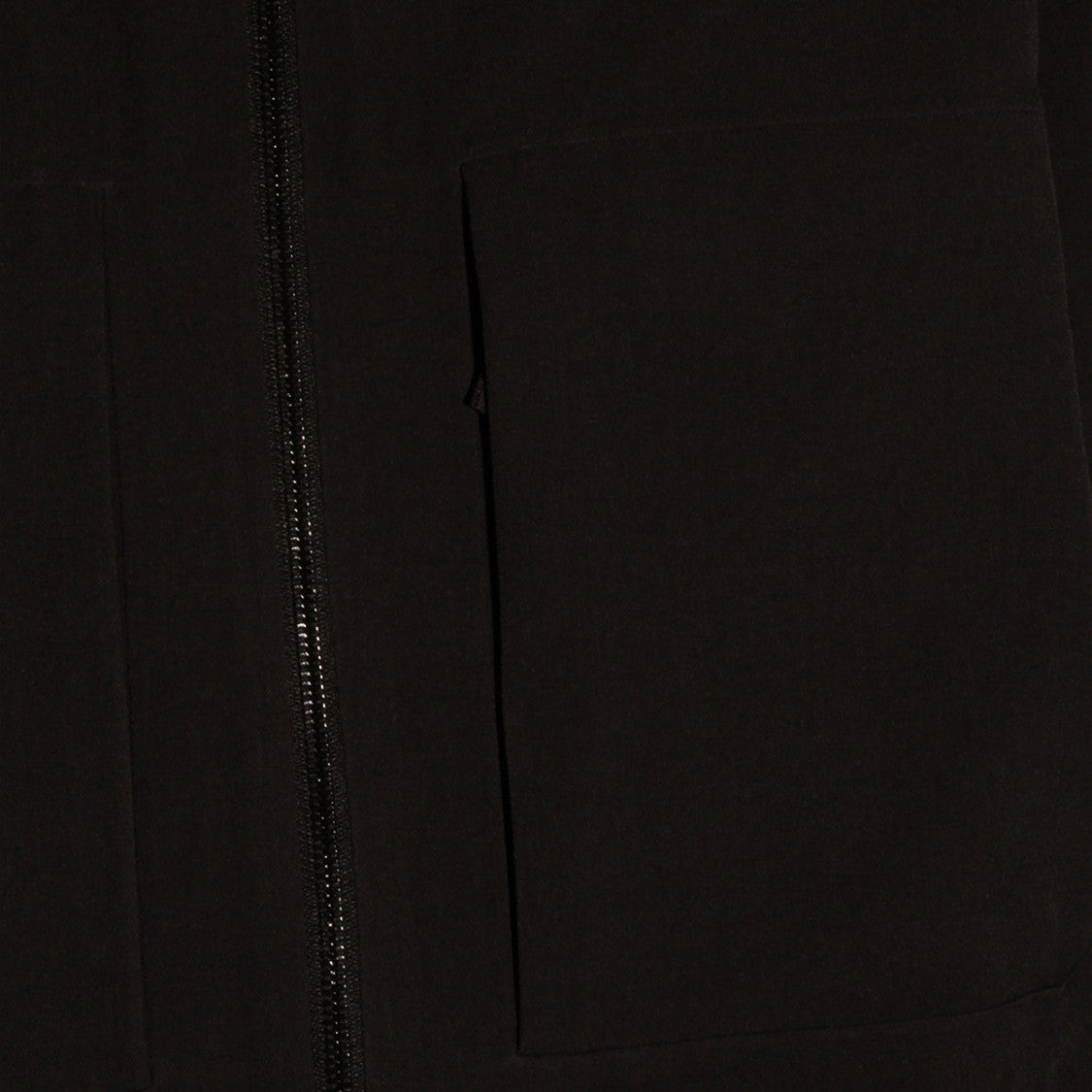 Arc'teryx Minimalist Black Jacket With Front Zipper