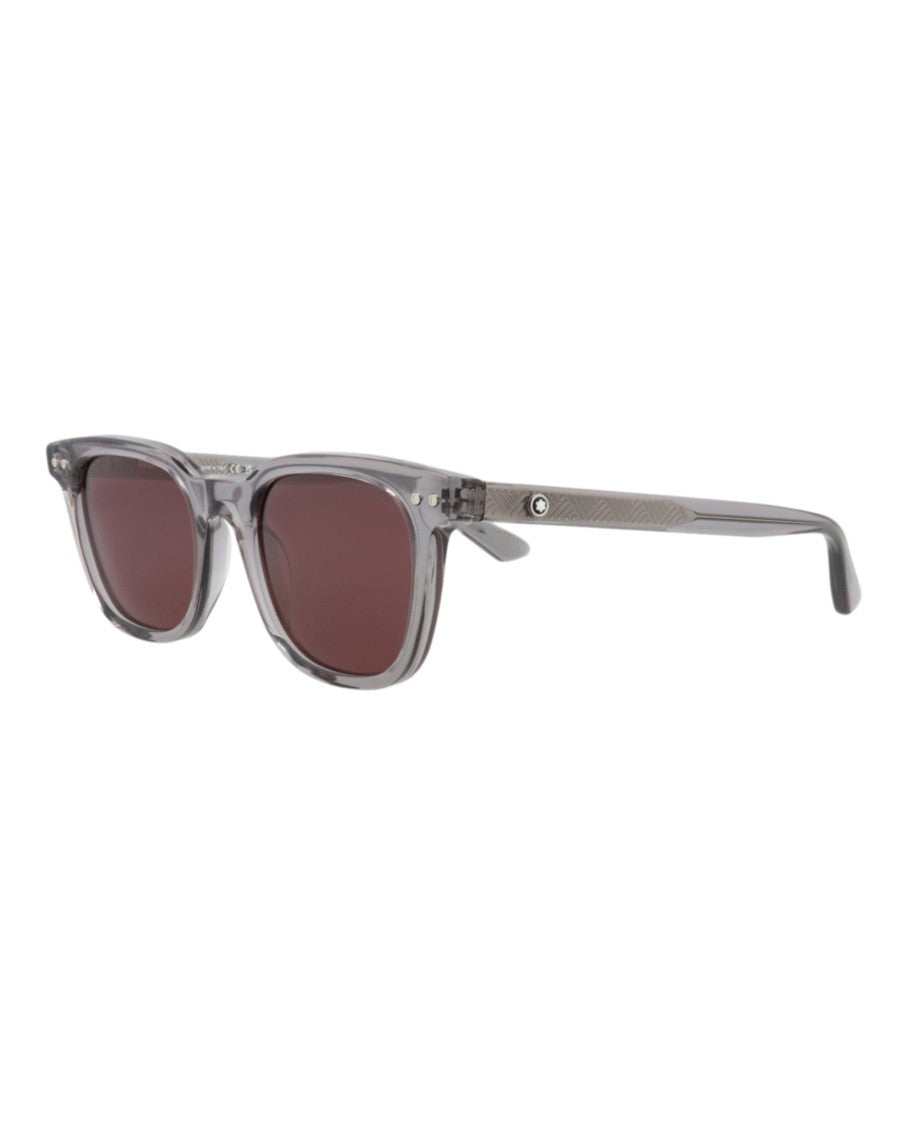 Montblanc Round-Frame Recycled Acetate Sunglasses