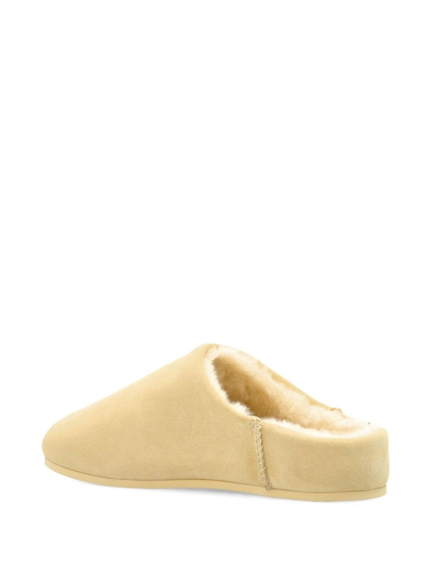 Ugg Slip-On Sandals With Suede Leather Upper