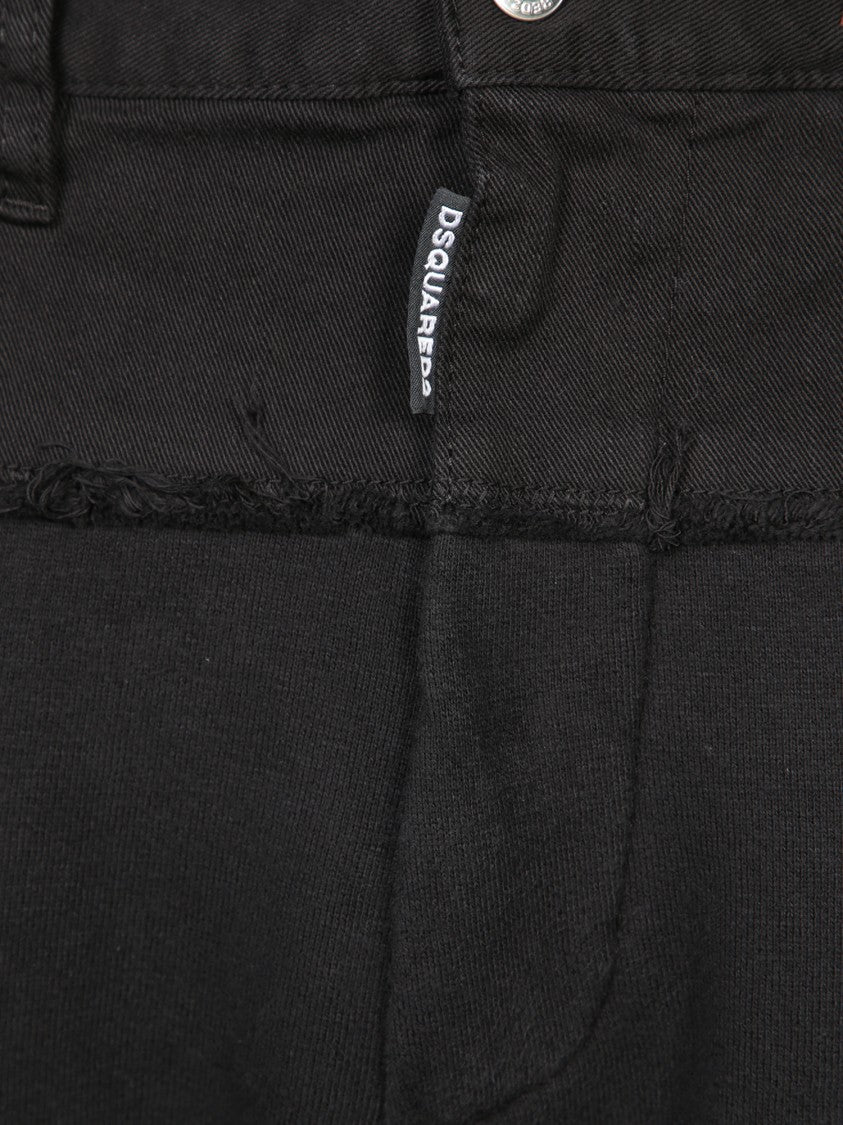 Dsquared2 Tailored Black Trousers With Five-Pocket Design