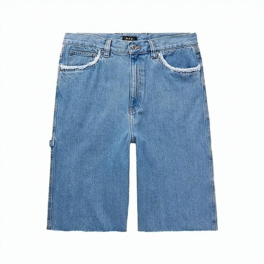 A.P.C. Relaxed-Fit Denim Shorts With Classic Five-Pocket Design