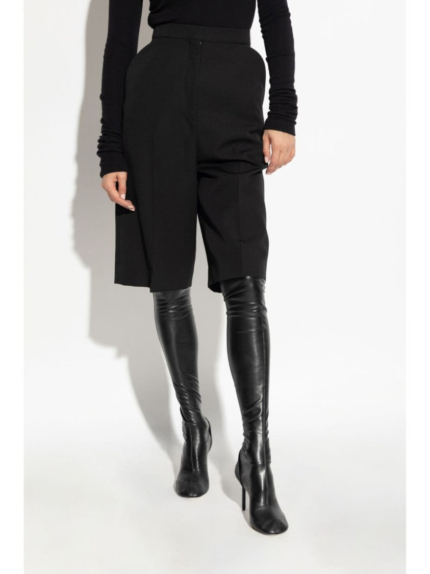 Givenchy High-Waisted Wool Shorts