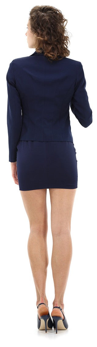 Kocca Tailored Blue Polyester Blazer