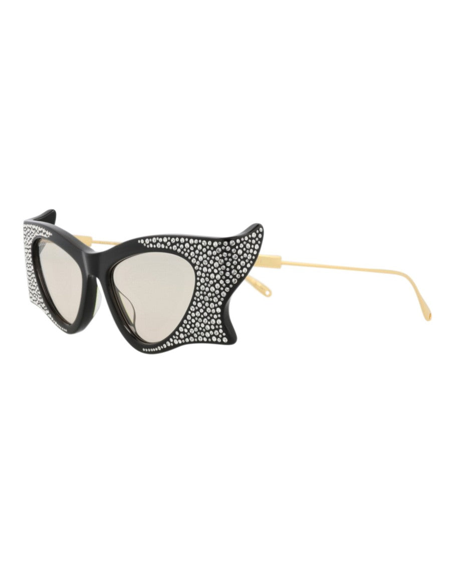 Gucci Cat Eye-Frame Recycled Acetate Sunglasses