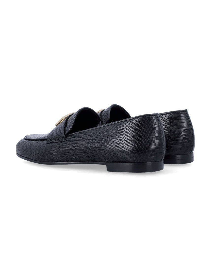 Anine Bing Corrine Monogram Loafers