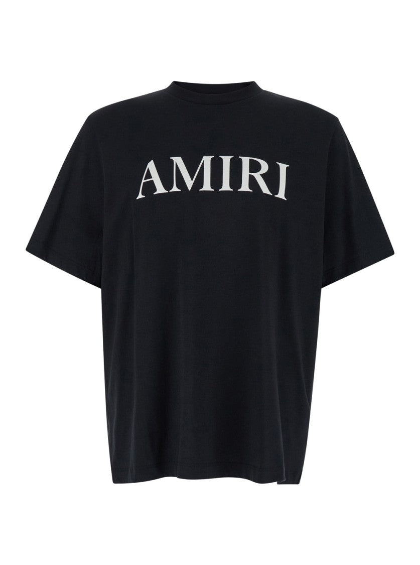 Amiri Black Crewneck T-Shirt