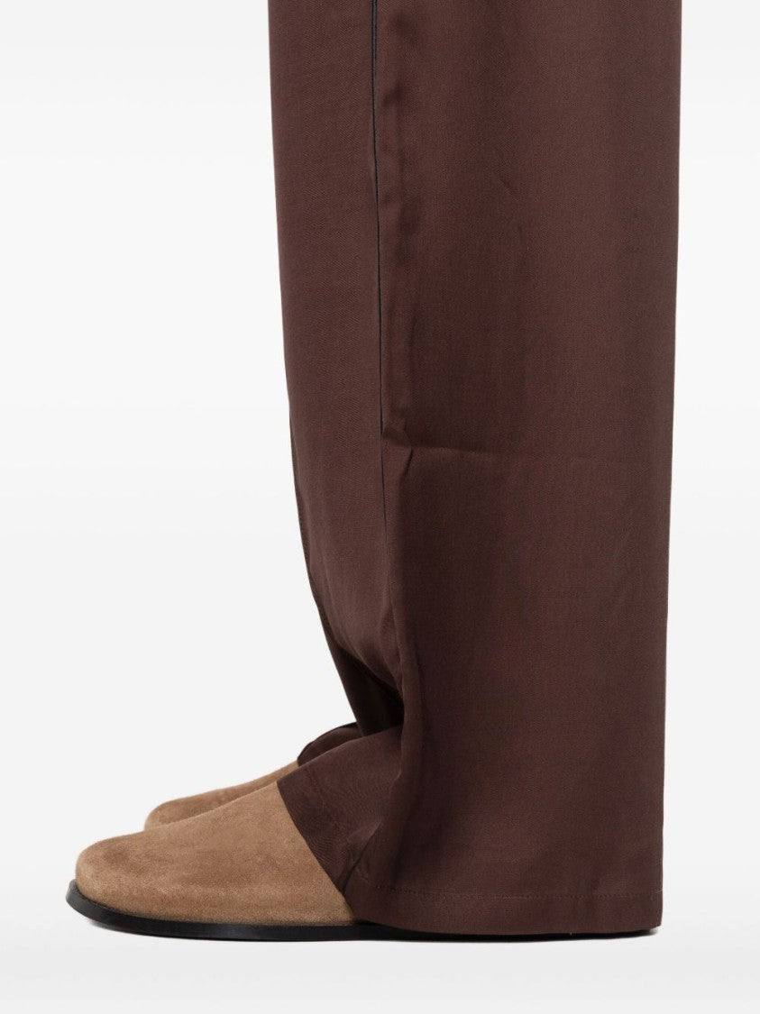 Golden Goose Wide-Leg Trousers With Relaxed Fit