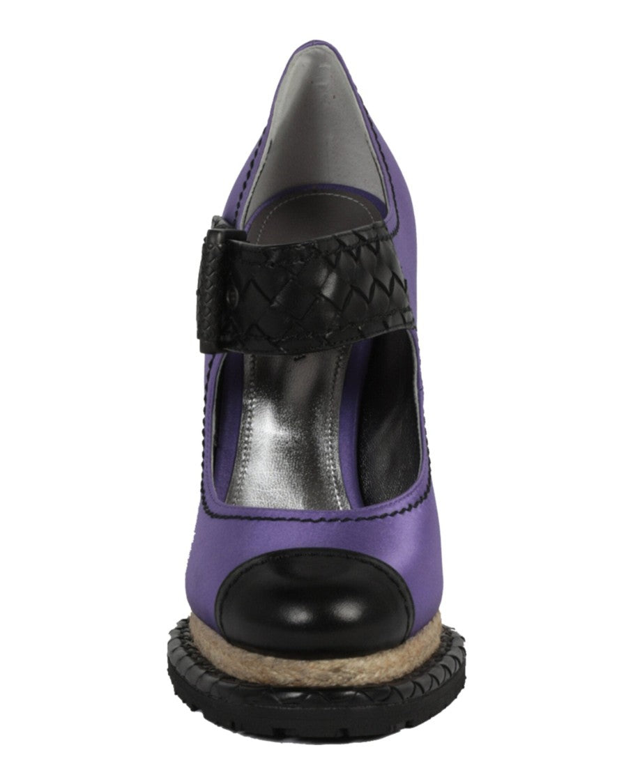 Bottega Veneta Mary Jane Espedrille Wedge