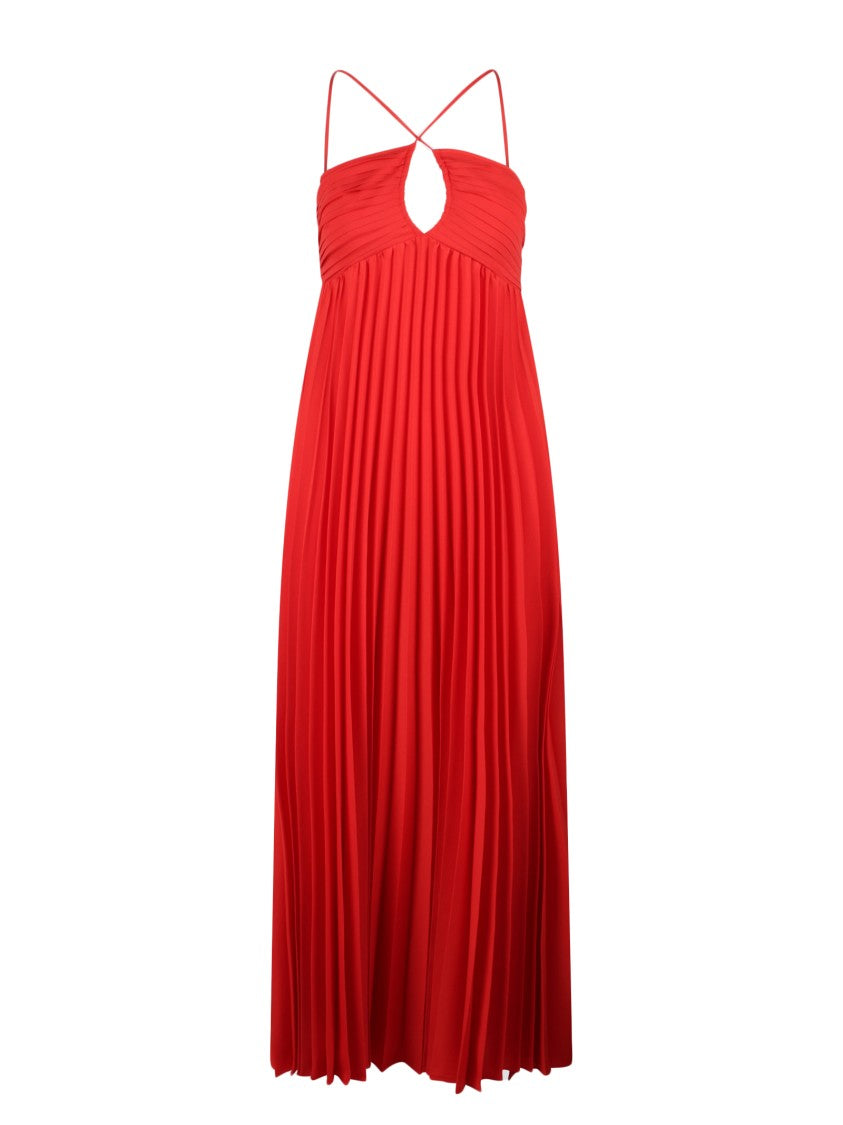 P.A.R.O.S.H. Palmer Pleated Dress