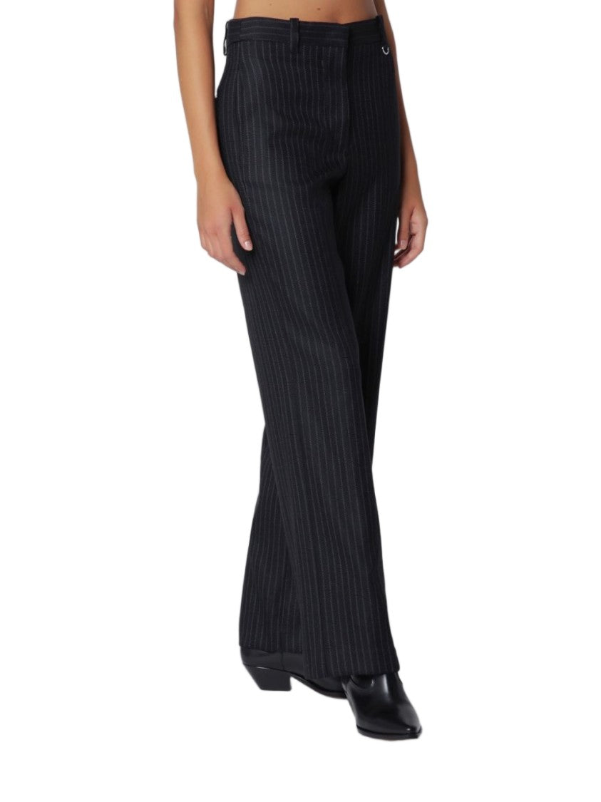 Isabel Marant Straight-Leg Pinstripe Tailored Formal Pants