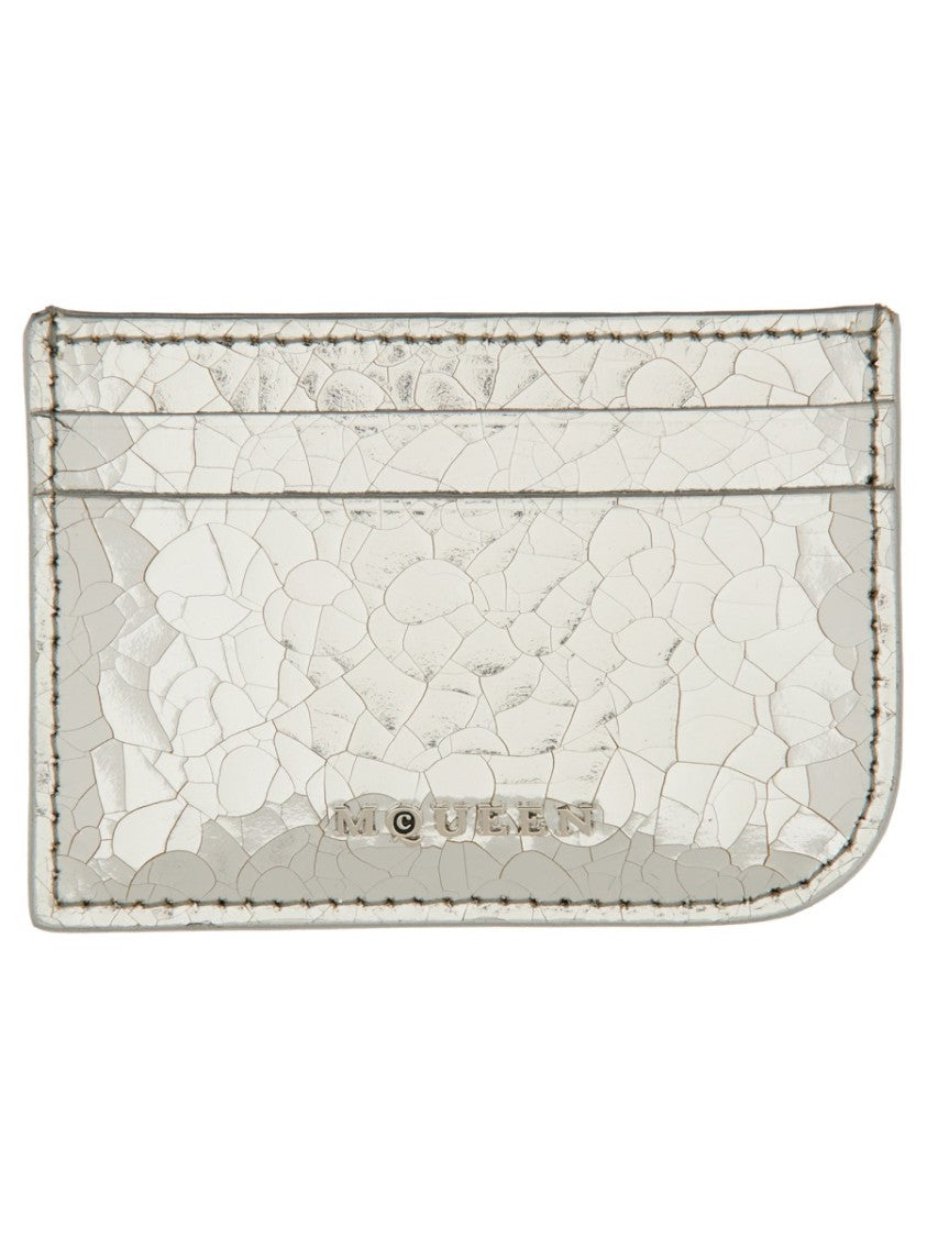 Alexander Mcqueen Leather Card Holder