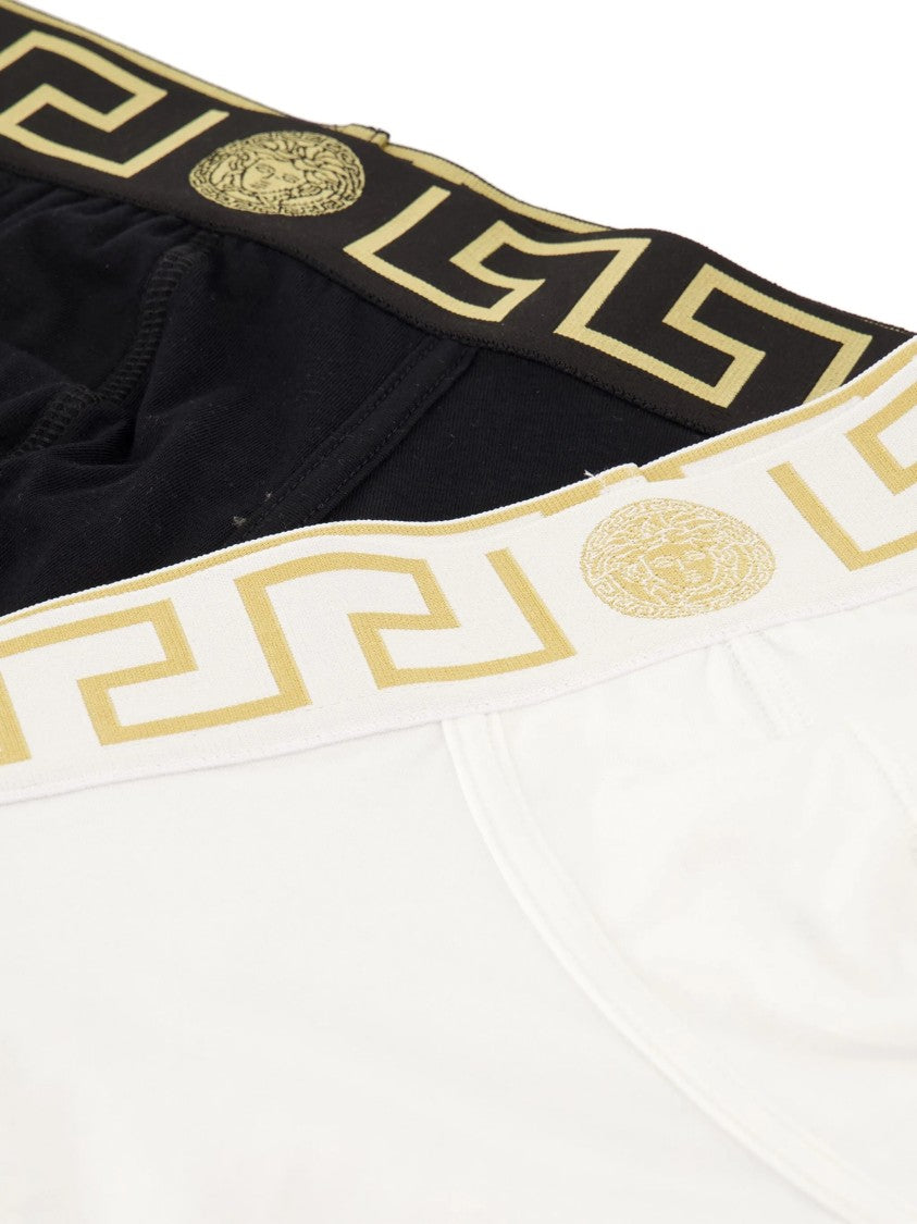 Versace Cotton-Blend Boxer Briefs