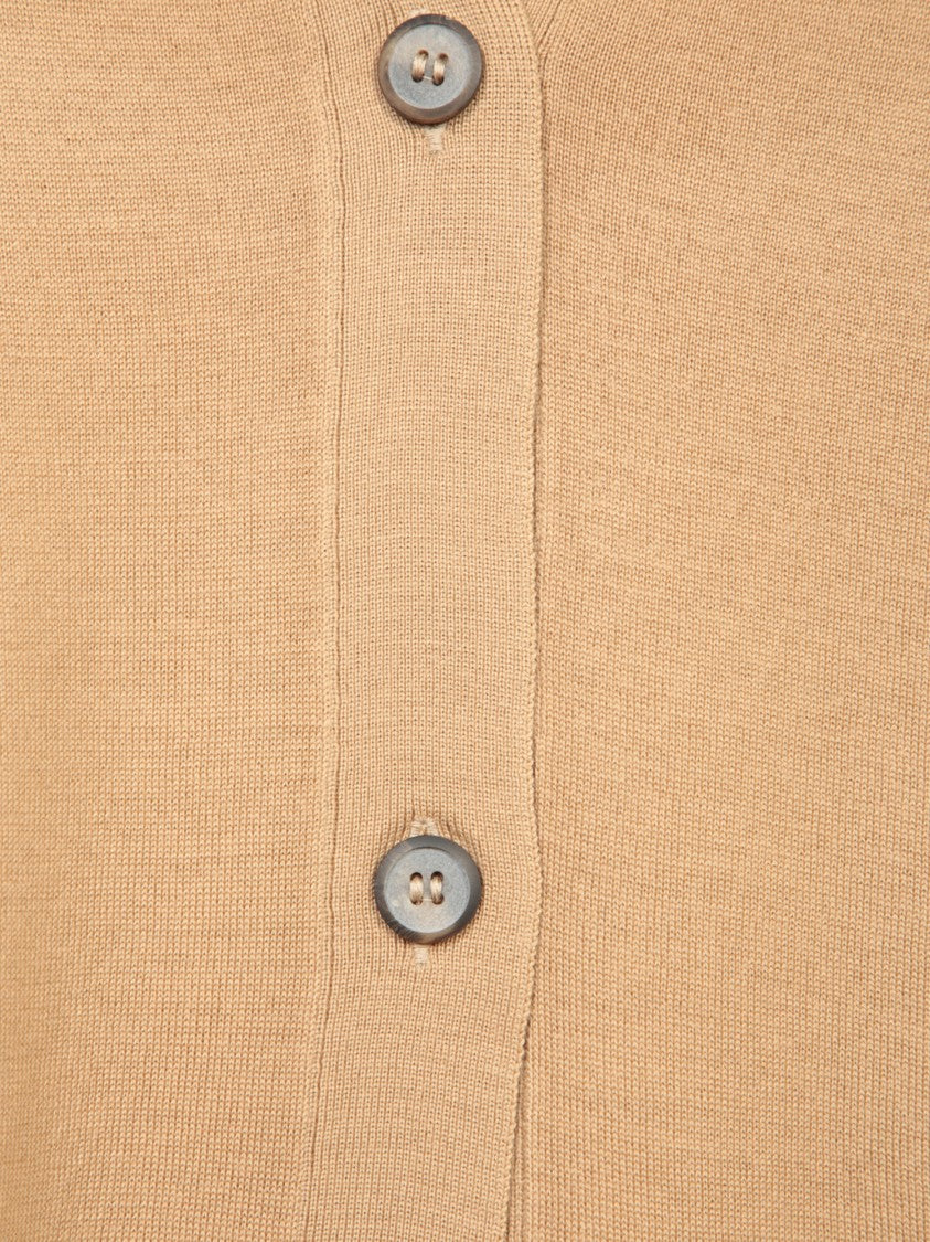 Blanca Vita Brown Turtle-Neck Cashmere