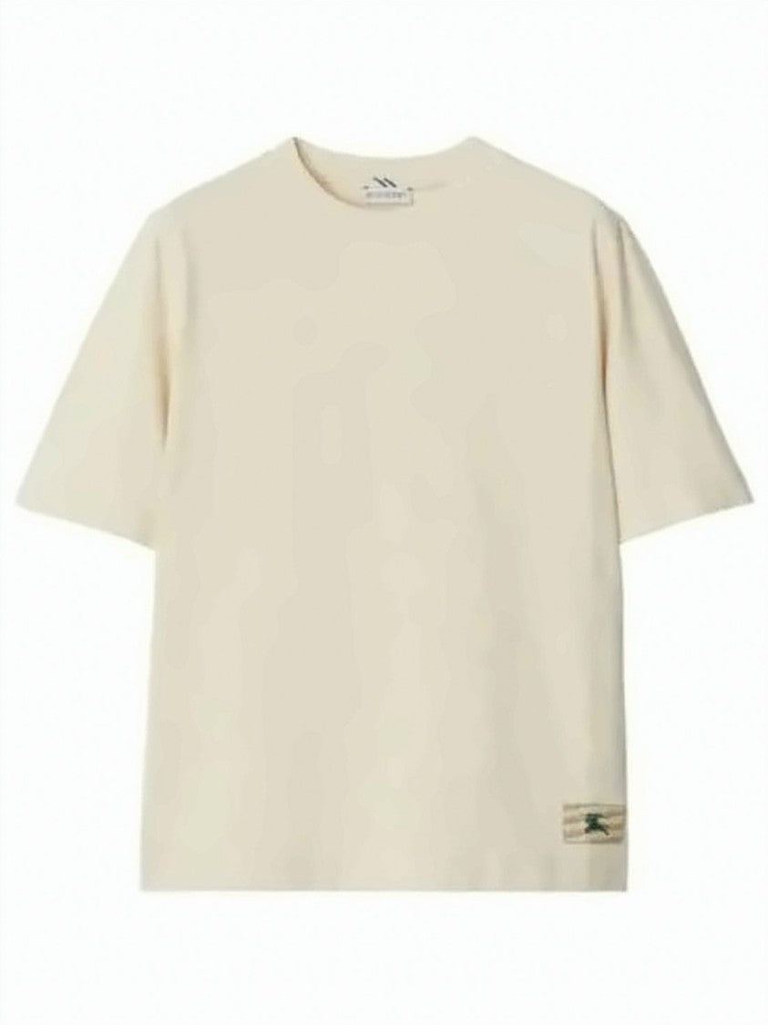 Burberry Relaxed-Fit Cotton T-Shirt With Signature Patch Detail