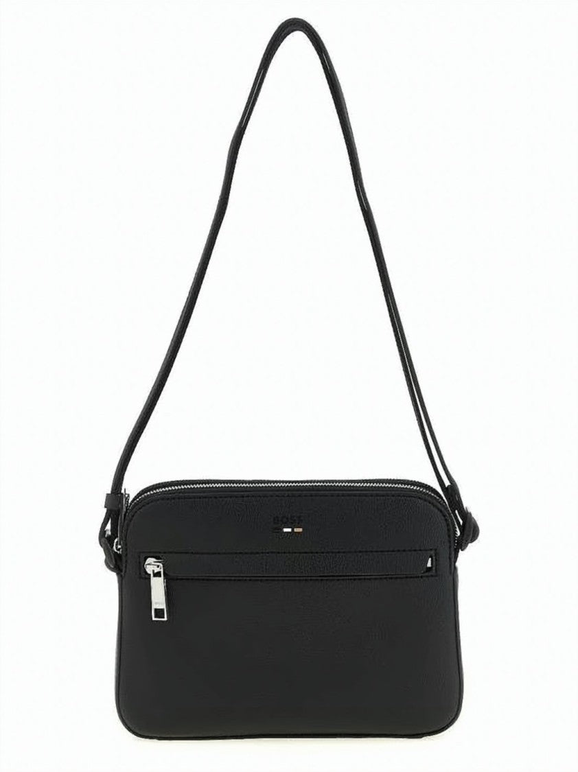 Hugo Boss Rectangular Black Crossbody Bag
