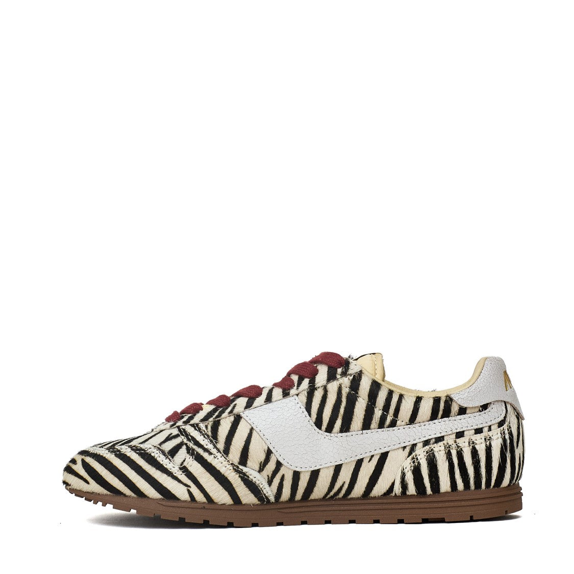 Autry Windspin Low Zebra Print Pony Hair Low-Top Sneakers