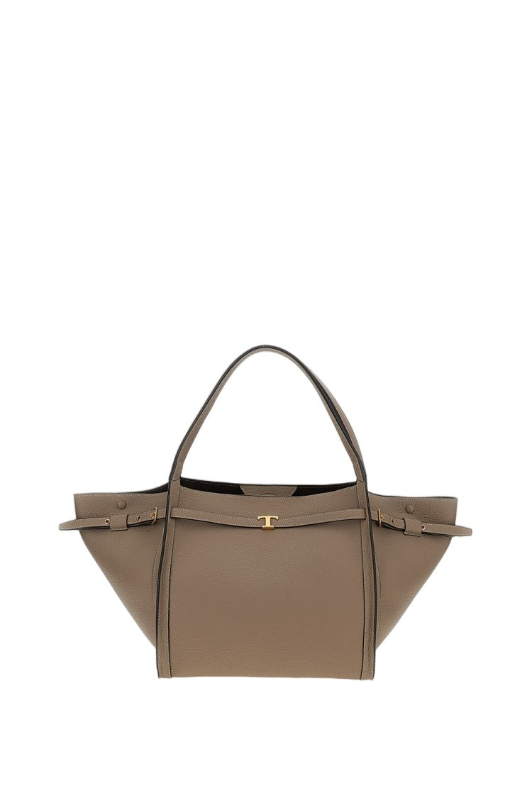 Tod's Medium Calf Leather Shopping Bag