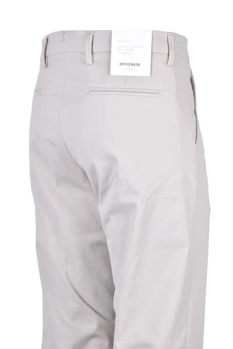 Officina 36 Trousers - Light Grey