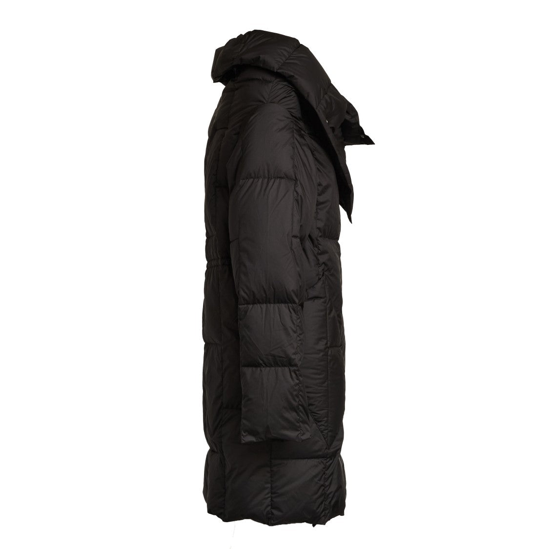 Add Matte Finish Short Quilted Jacket With Adjustable Features