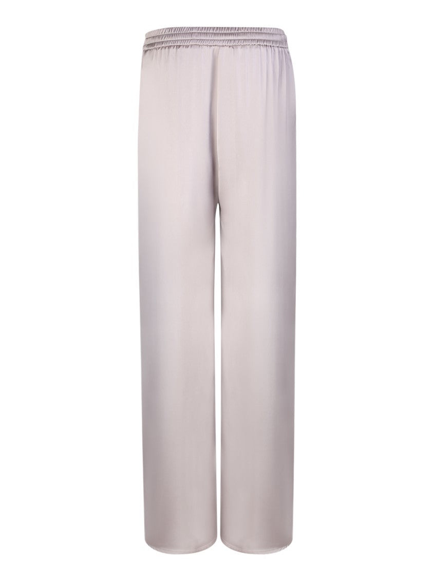 Herno Satin Mid-Rise Loose Trousers