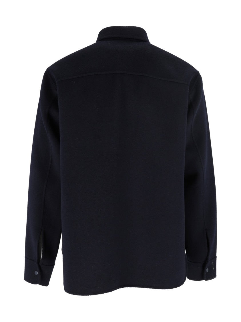 Aspesi Wool Flap-Pocket Shirt Jacket