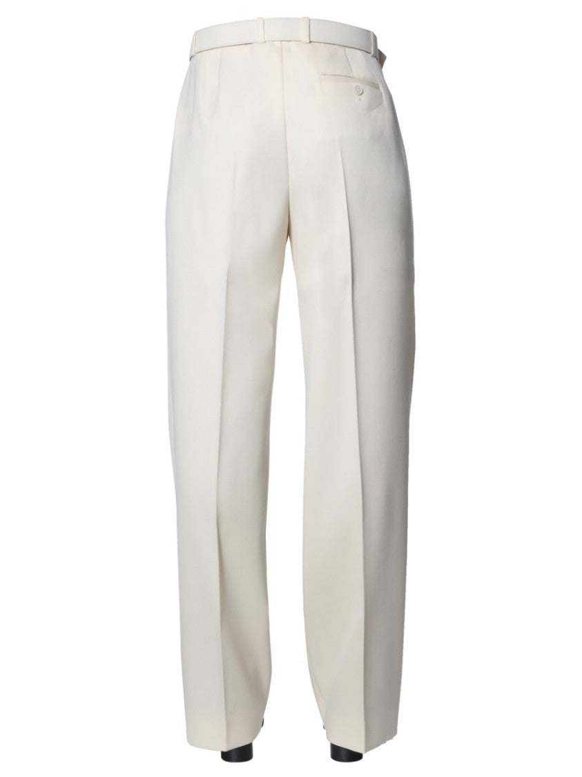 Givenchy High-Waisted Tailored Pants With Matching Belt
