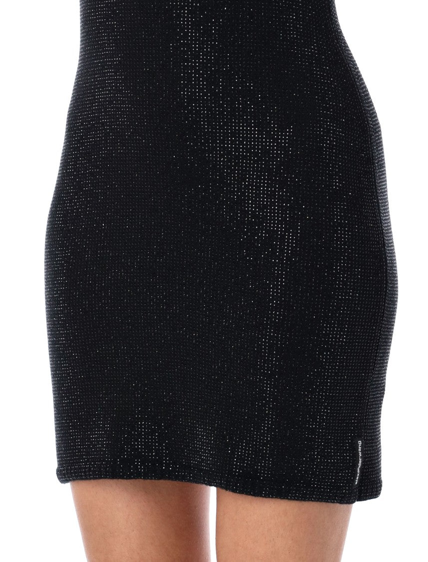 Alexander Wang Crystal Hotfix Minidress