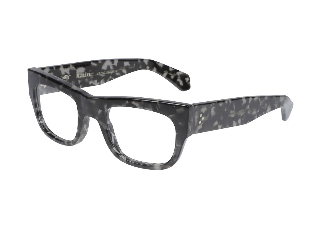 Kador Timeless Marbled Oversized Square Eyeglasses