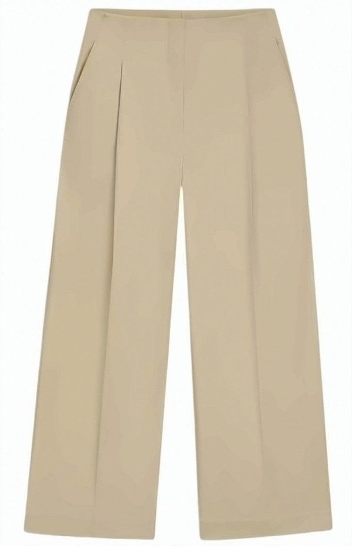 Boss Tulotta High Waisted Pleated Trousers
