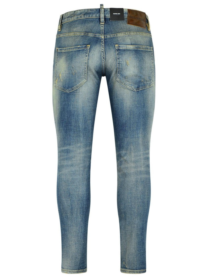Dsquared2 'Skater' Blue Denim Jeans