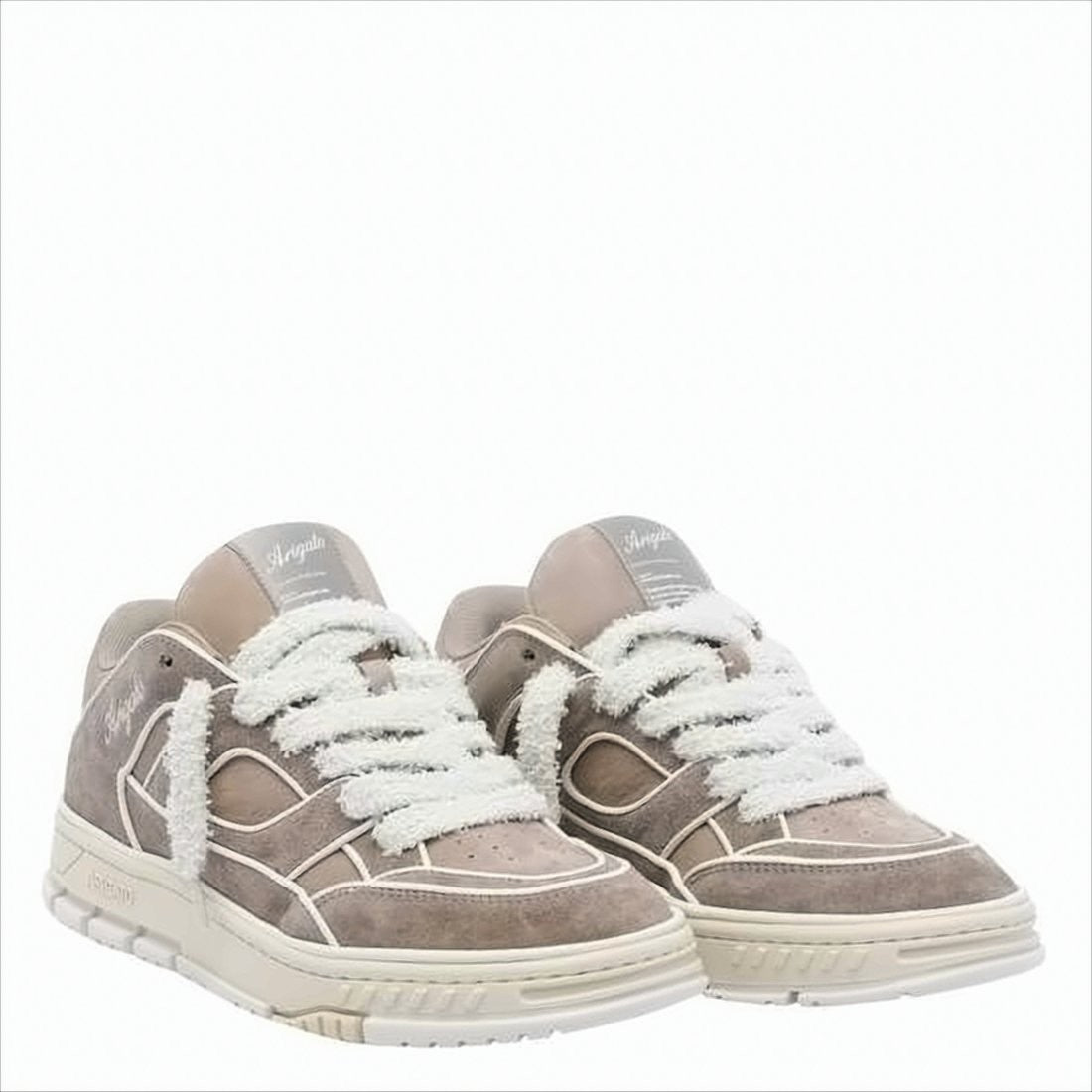 Axel Arigato Taupe Sneakers With White Accents