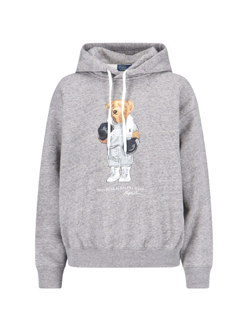 Polo Ralph Lauren "Polo Bear" Hoodie – Grey