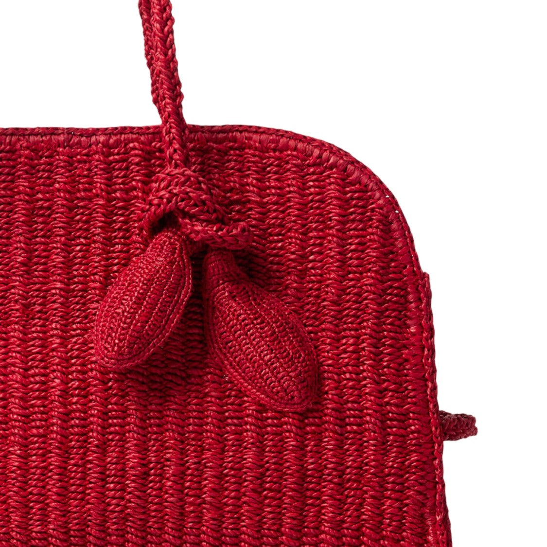 Jacquemus Raffia Tourism Bag