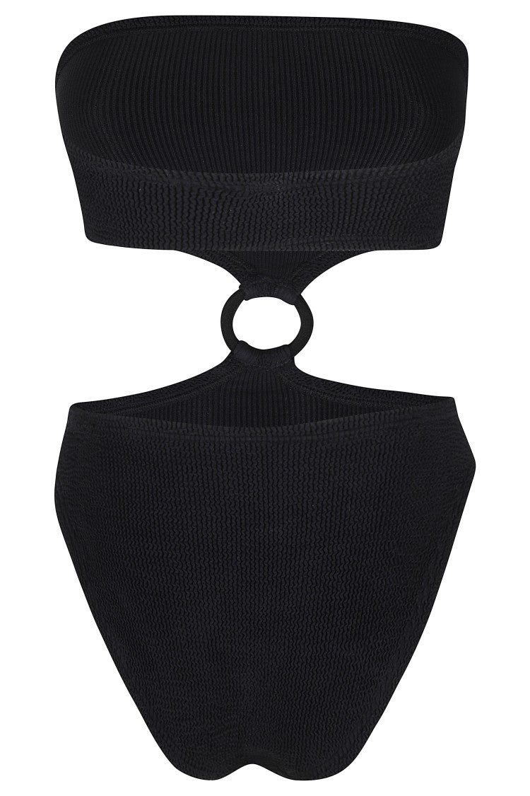 Hunza G Jerry One-Piece Swimsuit - Black