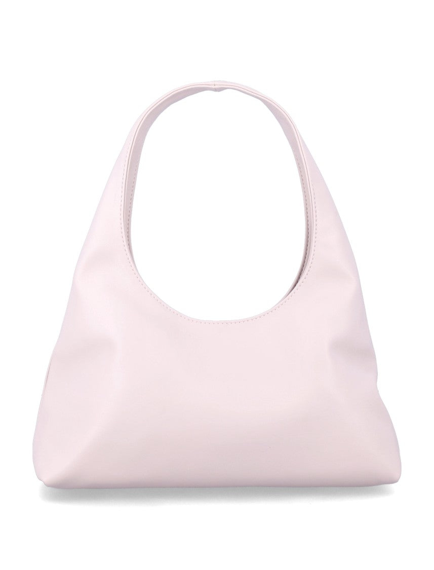 A.P.C. White Recycled Leather Baby Ninon Bag