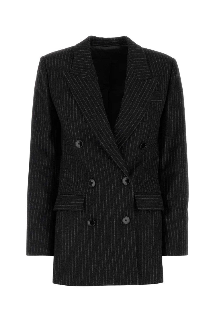 Isabel Marant Embroidered Stretch Wool Blend Jevima Blazer
