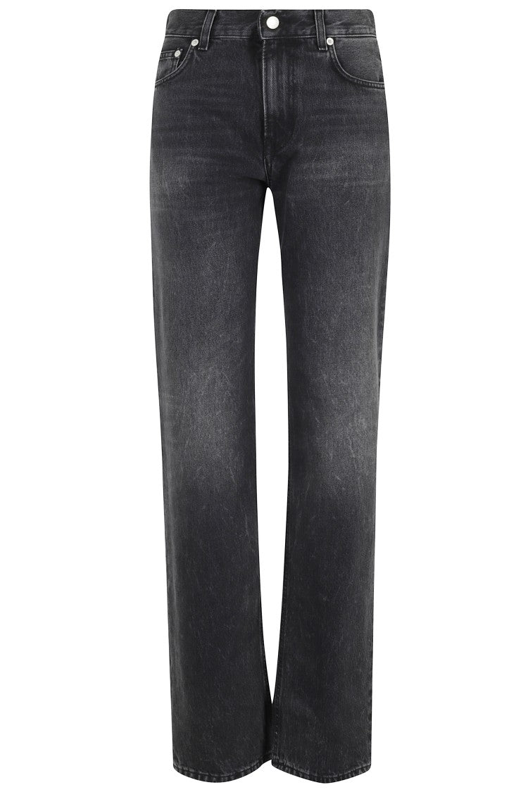 Haikure Cropped Straight-Leg Jeans